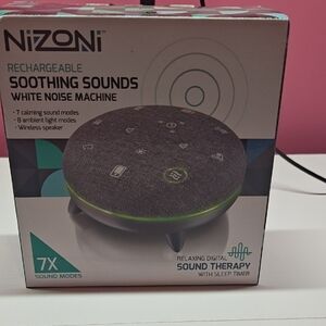 Rechargeable White Noise Machine - Gray